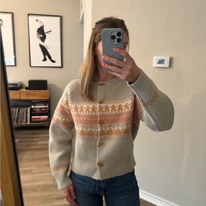 pit a pat san francisco pastel sweater cardigan